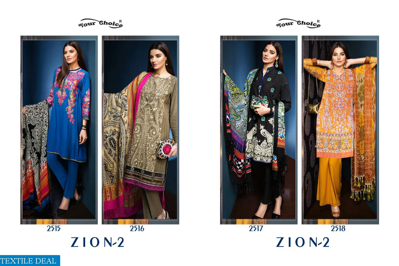 your choice zion vol-2 Wholesale pakistani Salwar kameez